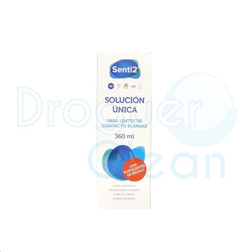 SENTI2 SOLUCION UNICA PARA LENTES 360 ML