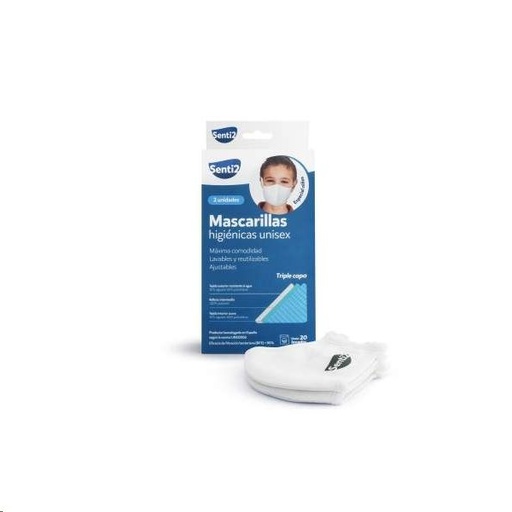 SENTI2 MASCARILLA HIGIENICA 2 UD. NIÑO