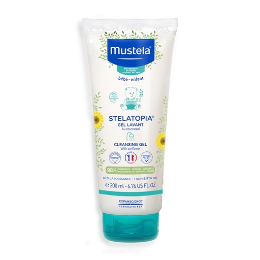 MUSTELA STELATOPIA GEL BAÑO 200 ML