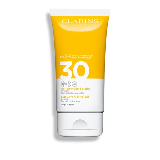 CLARINS GEL ACEITE SOLAR INV.SPF30 150ML