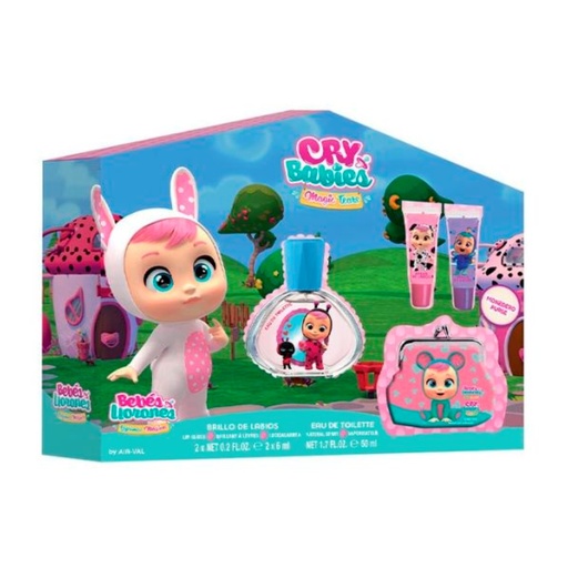 AIR-VAL CRY BABIES SET EDT 50+ 2 LIPGLOS