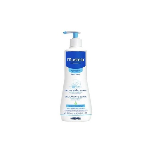 MUSTELA GEL LAVANTE SUAVE 500ML