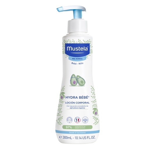 MUSTELA HYDRA BEBE CUERPO AGUACATE 300ML