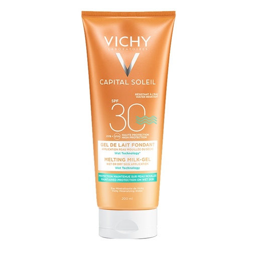 VICHY LECHE-GEL WET SKIN SPF 30 200ML