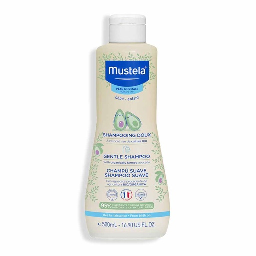 MUSTELA CHAMPU SUAVE 500 ML