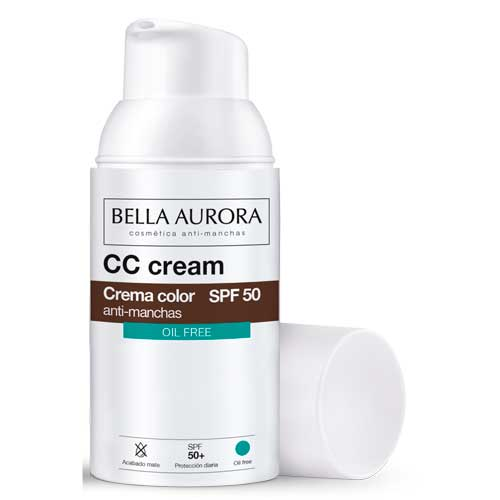 BELLA AURORA CC CREAM OIL FREE SPF15