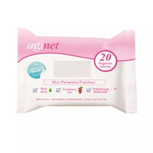 AGINET TOALLITAS 20 UDS