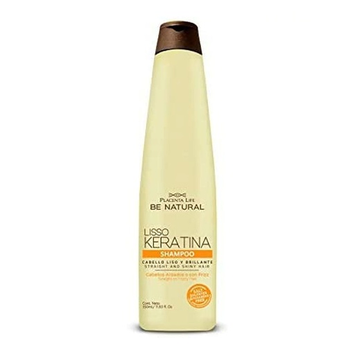 BE NATURAL LISSO KERATINA CHAMPU 350