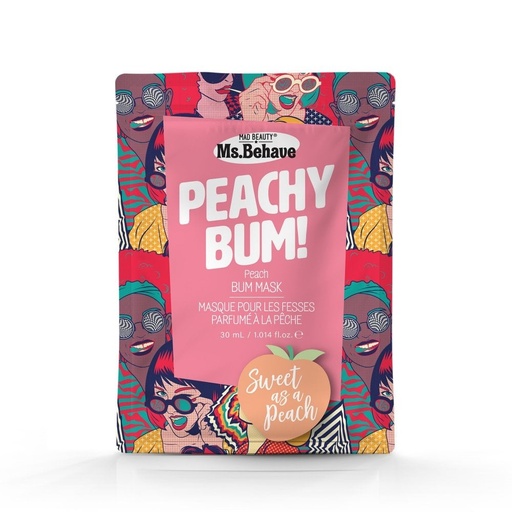 MAD BEAUTY MS BEHAVE PEACHY BUM MASK