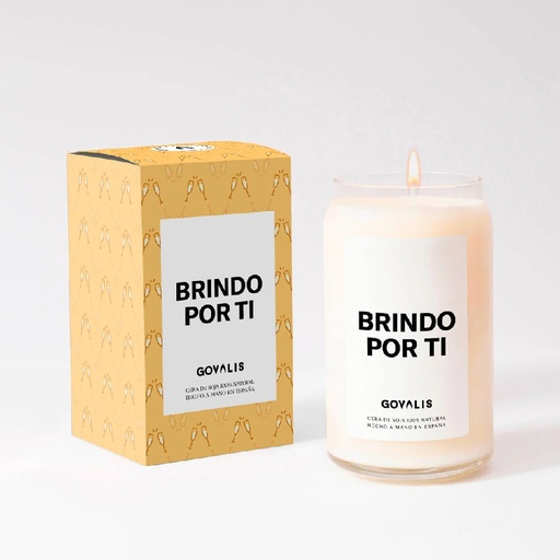 GOVALIS VELA BRINDO POR TI 500 GR