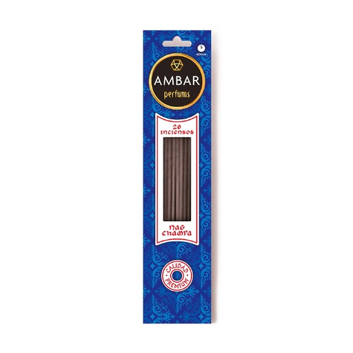 AMBAR INCIENSO NAG CHAMPA 20 VARILLAS