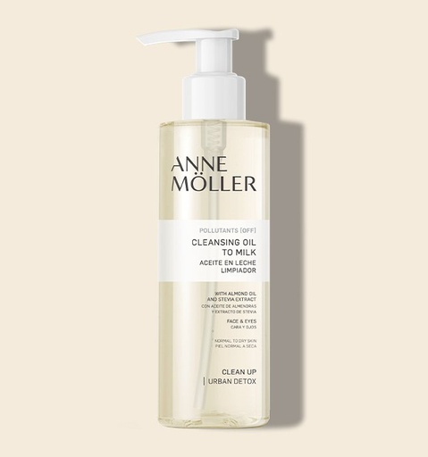 A.MOLLER CLEAN UP CLEANSING OIL TO  MILK