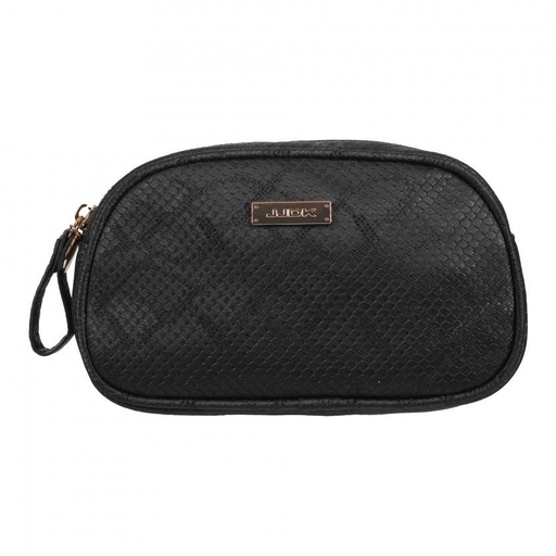 JJDK FERN COSMETIC BAG BLACK LIZARD PU