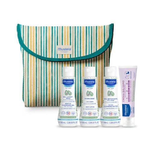 MUSTELA NECESER LITTLE MOMENTS RAYAS