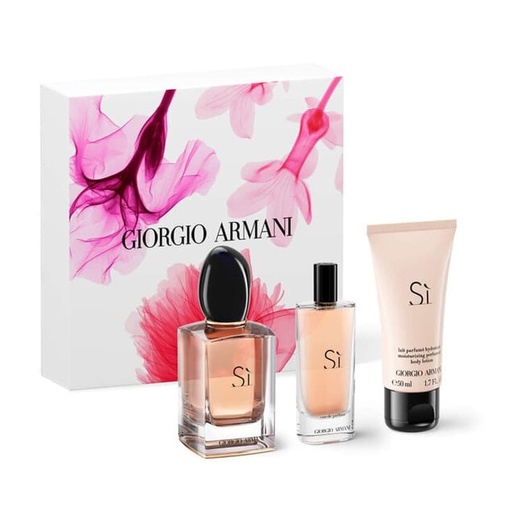 SI ARMANI EDP100ML VP+BL50+ GEL 50