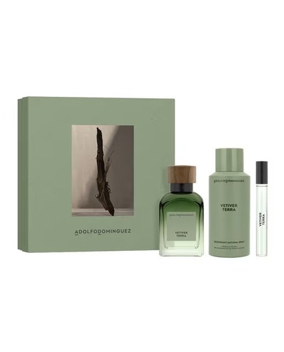 ADOLFO DOMINGUEZ VETIVER TERRA120+DEO+10