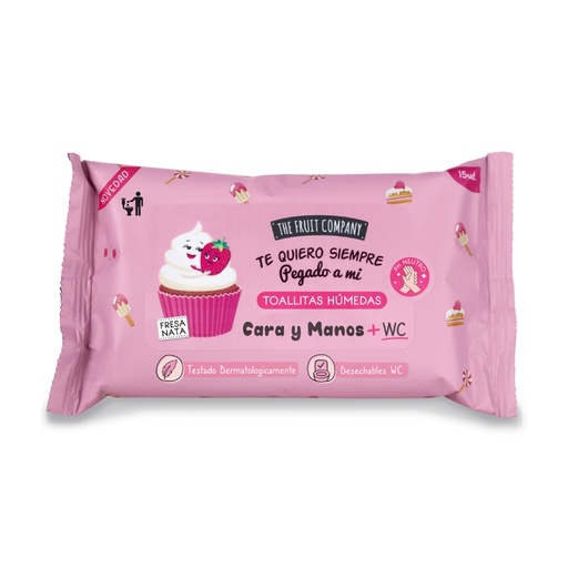 THE FRUIT COMPANY TOALLITAS FRESA NATA