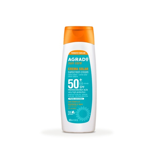 AGRADO CR.SOLAR SPF50 SENS FAMILIAR 400