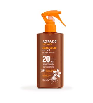 AGRADO ACEITE SOLAR SPF20 200 ML