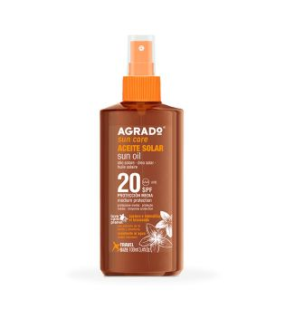 AGRADO ACEITE SOLAR SPF20 100 ML