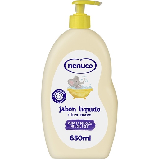 NENUCO JABON LIQUIDO ULTRA SUAVE 650