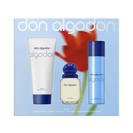 DON ALGODON EDT 100 VAP+DEO+LOCION
