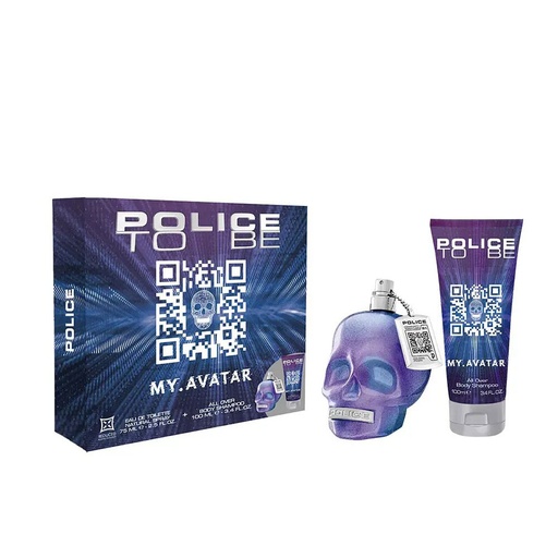 POLICE MY AVATAR MAN EDT 75+GEL 100