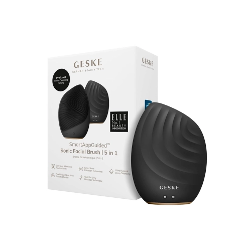 GESKE SONIC FACIAL BRUSH 5IN1 BLACK GOLD