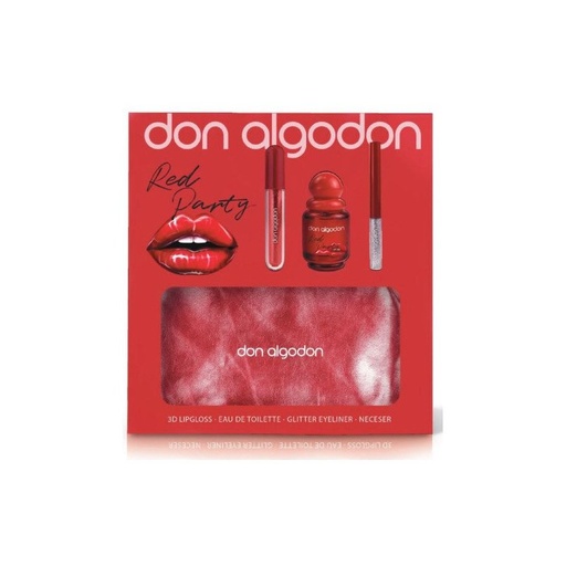 DON ALGODON RED PARTY SET