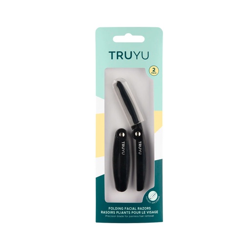TRUYU FOLDING FACIAL RAZORS