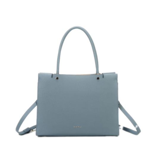MIMI-MUA BORSA A SPALLA BASIC AZZURRO