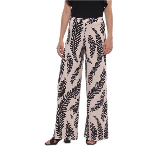 MIMI-MUA PANTALONE PALAZZO PANNA