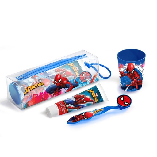 LORENAY SPIDERMAN NEC DENT+CEPILLO+VASO