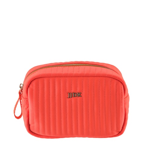 JJDK NEON ORANGE COSMETIC PURSE 17X11X8