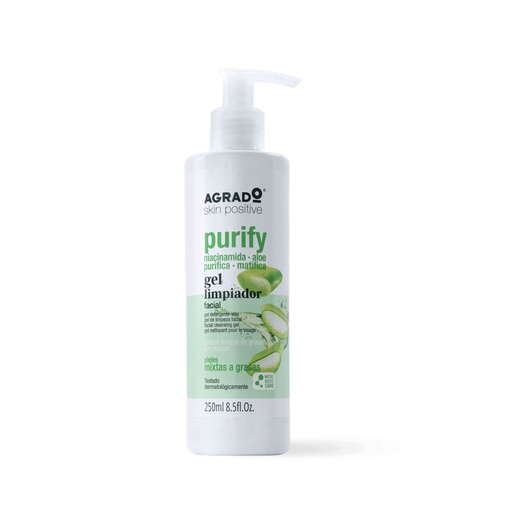 AGRADO GEL LIMPIADOR FACIAL PURIFY 250