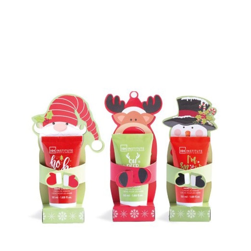 IDC INS.CHRISTMAS HAND CREAM ASSORTED