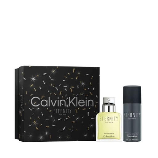ETERNITY FOR MEN EDT 100ML+DEO SPRAY 150