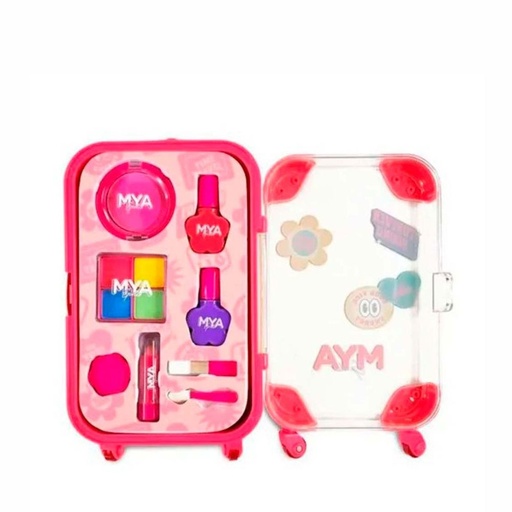 MYA GIRLS M TROLEY PINK BLUE