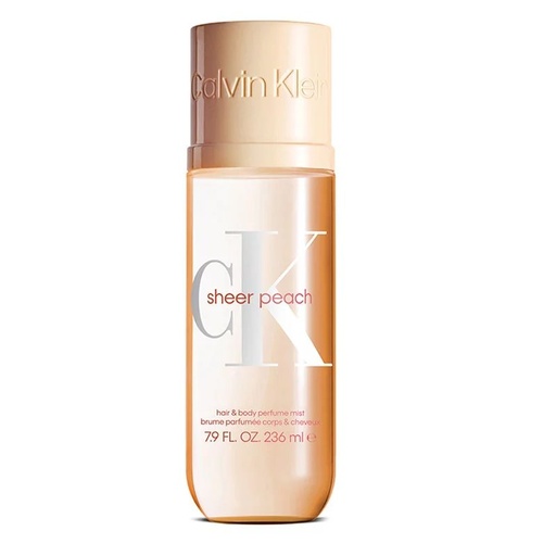 CK SHEER PEACH HAIR&BODY PERFUME MIST