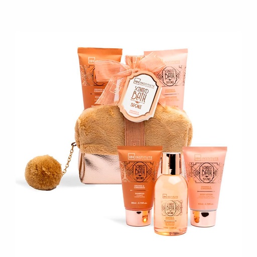 IDC INS.SCENTED BATH BRONZE BAG 4 PCS