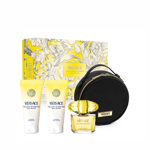 VERSACE YELLOW DIAMOND EDT 90+G100+BL100